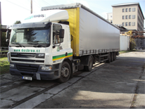 The 1st trailer truck was bought - the DAF CF 75